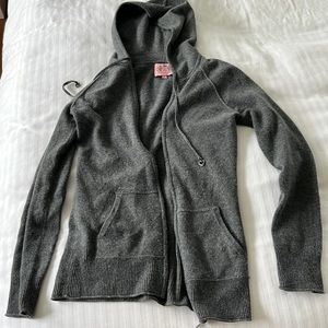 Juicy Couture cashmere zip up